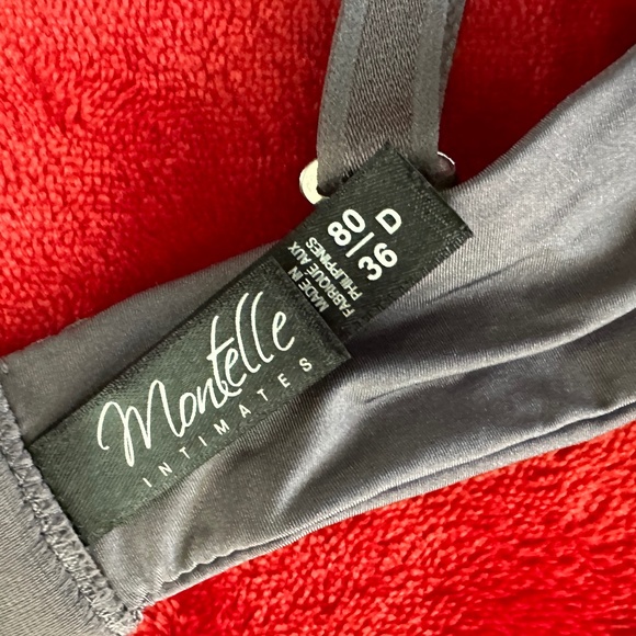 Montelle Intimates Wire-Free Multi-Way Straps T-Shirt Bra 36D - Picture 9 of 15